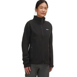 Patagonia‎ Full Zip Adze Polartec Jacket Black Size Small